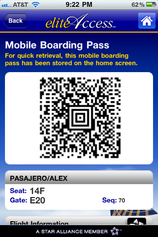 Continental Airlines, Inc free app screenshot 4