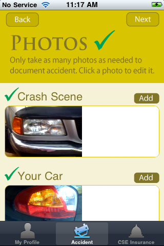 CSE Insurance Accident Toolkit free app screenshot 4