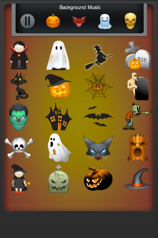 iHalloween - Halloween Sound Collection free app screenshot 1