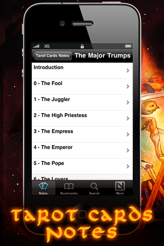 Tarot Cards Notes