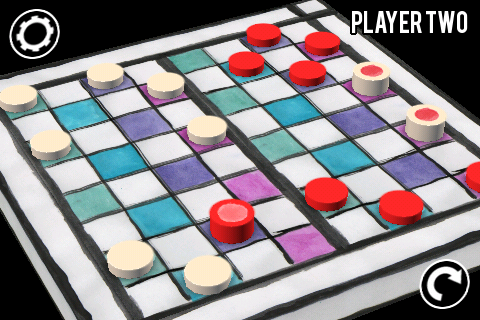 3D Checkers free app screenshot 2