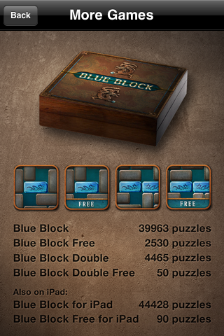 Blue Block Free (Unblock and Sliding Puzzle) free app screenshot 3