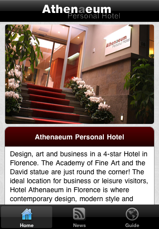 Athenaeum Personal Hotel free app screenshot 2