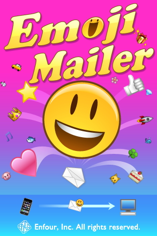 Emoji Mailer (emoji to desktop Screenshots