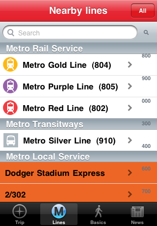 Go Metro - Los Angeles free app screenshot 4
