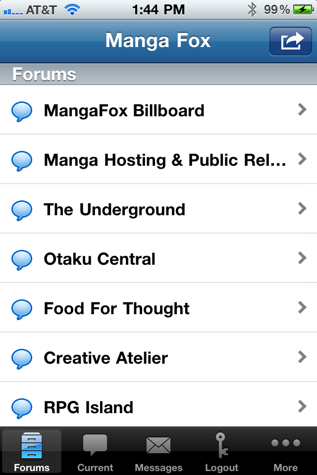 Manga Fox free app screenshot 2