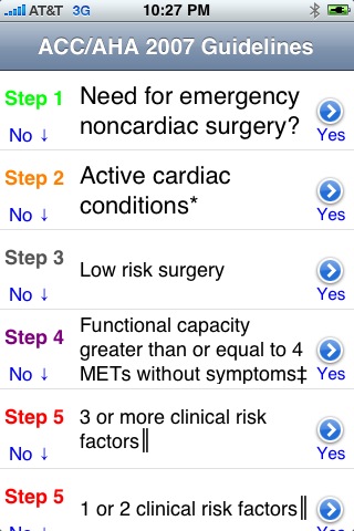 STAT Cardiac Clearance free app screenshot 1