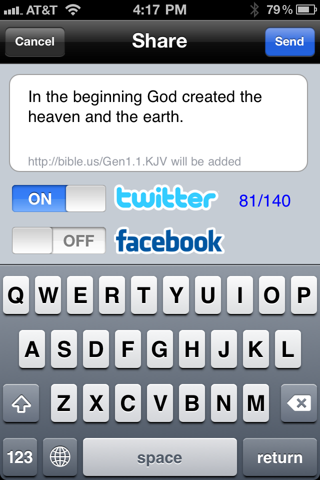 Bible free app screenshot 3