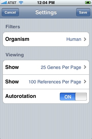 BioGene free app screenshot 2