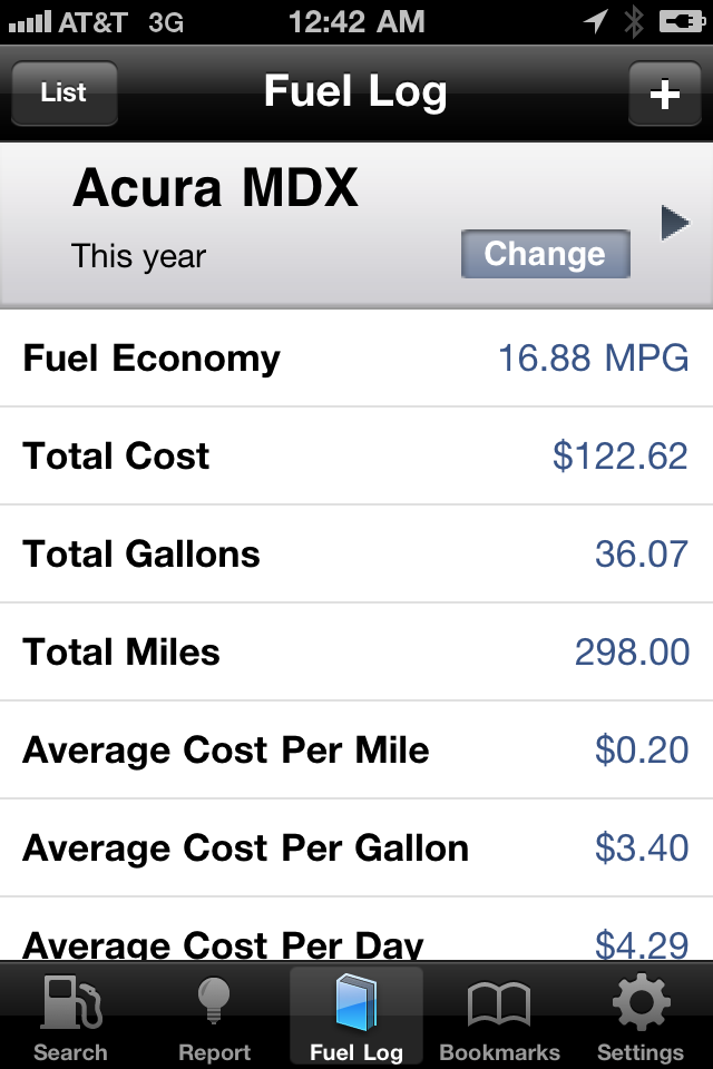 GasBook FREE - Cheaper Gas Price Finder and Fuel Log All in One free app screenshot 4
