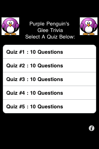 Glee Trivia - FREE free app screenshot 1