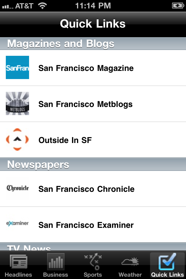 San Francisco Local News Free free app screenshot 3