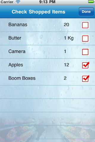 Shopping Lists free app screenshot 4