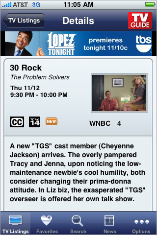 TV Guide Mobile free app screenshot 4
