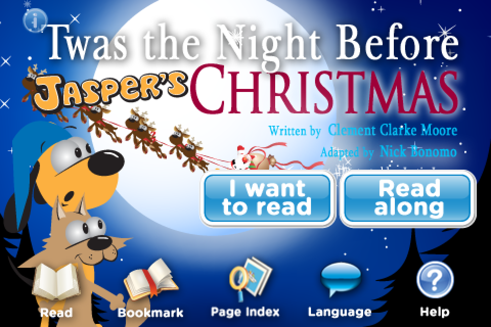Twas The Night Before Jasper's Christmas (FREE) StoryChimes free app screenshot 1