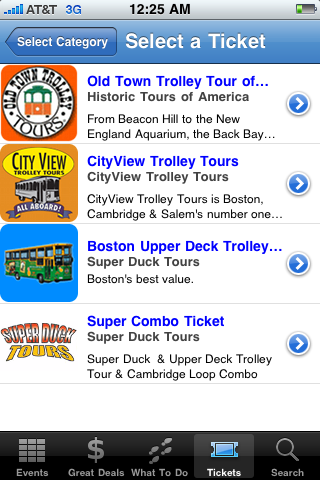 BostonUSA - Official Visitors Guide to Boston, MA free app screenshot 3