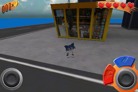 Action Cat 3D Free free app screenshot 3