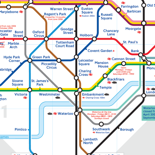 free London Tube Map iphone app