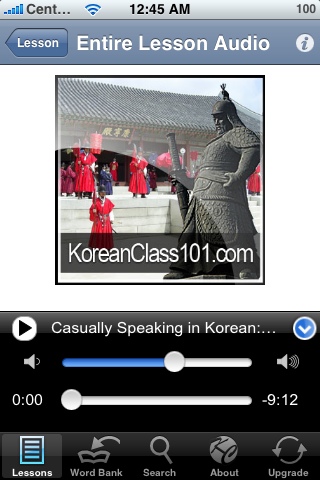 Free Pocket Korean - Beginner free app screenshot 1