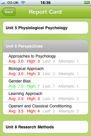 Psychology A Level Examstutor (Login Version) free app screenshot 4