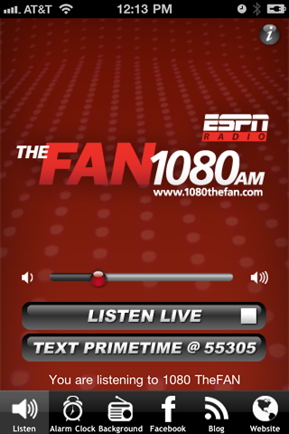 ESPN Sports Radio 1080 The FAN, Portland's All Sports Station free app screenshot 1