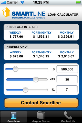 Smartline Loan Calculator free app screenshot 1