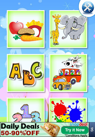 German Baby Flash Cards + eFlash German Words for Toddlers & Preschoolers free app screenshot 2