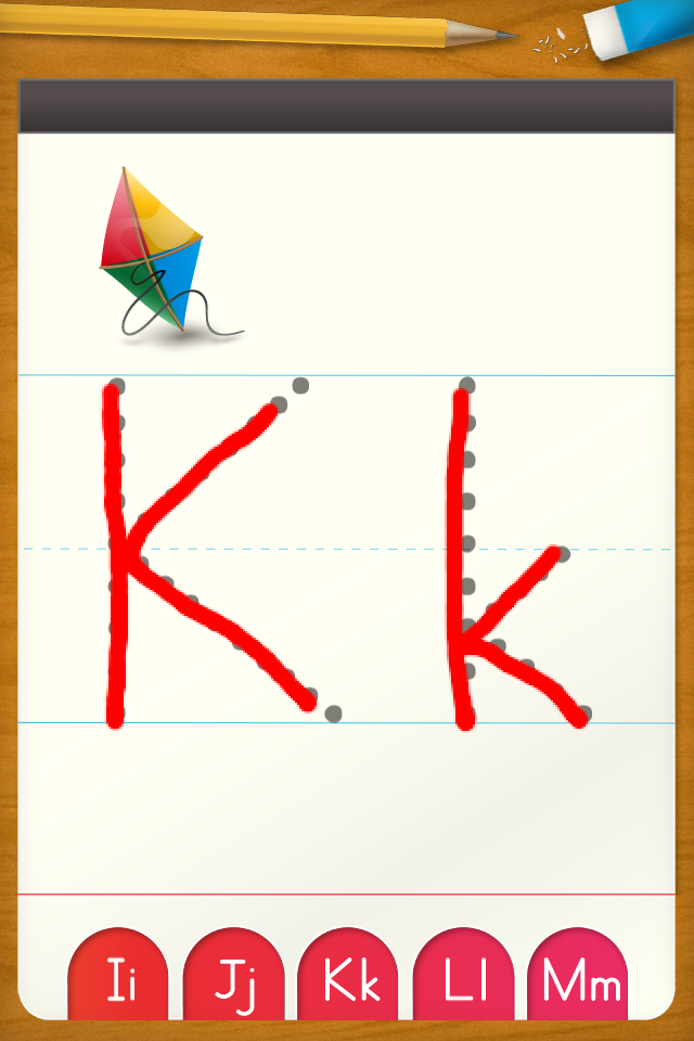 ABC Letter Tracing - Free Writing Practice for Preschool free app screenshot 2