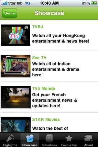 StarHub TV Guide free app screenshot 4