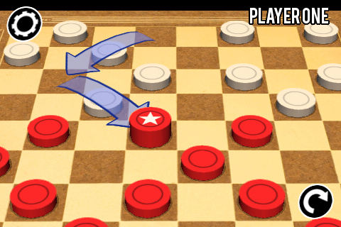 3D Checkers free app screenshot 3