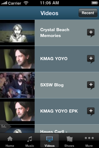 Hayes Carll free app screenshot 3