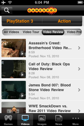 GameSpot free app screenshot 2
