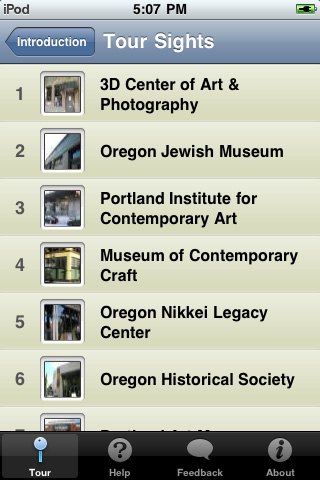 Galleries and Museums in Portland (Lite Version) free app screenshot 2