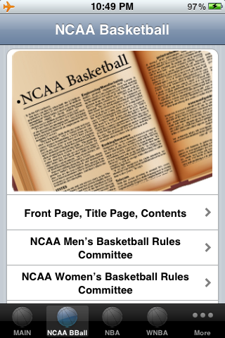 Basketball Rule Book free app screenshot 3