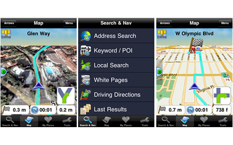 amAze GPS - Worldwide Navigation free app screenshot 1