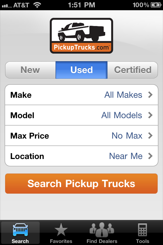 PickupTrucks.com free app screenshot 1