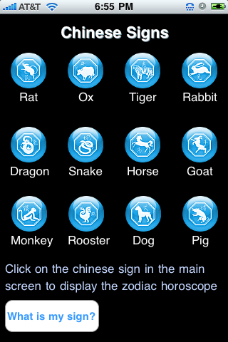 iHoroscopes - Your source for free Western and Chinese horoscopes free app screenshot 2