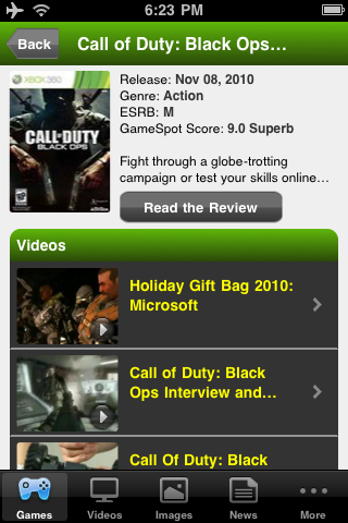 GameSpot free app screenshot 4