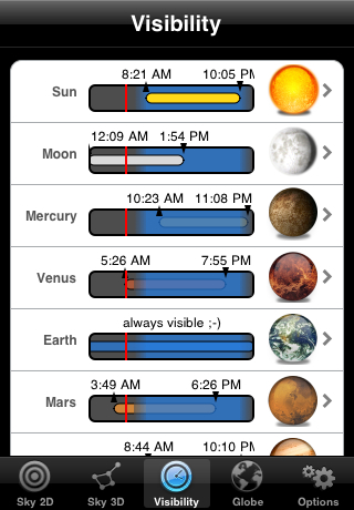 Planets free app screenshot 3
