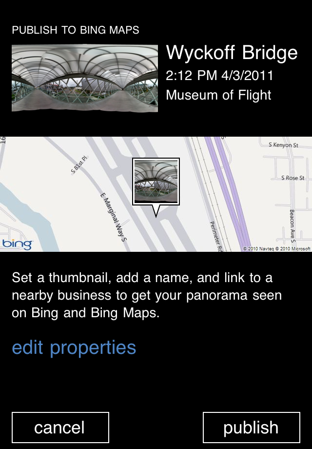 Photosynth free app screenshot 3