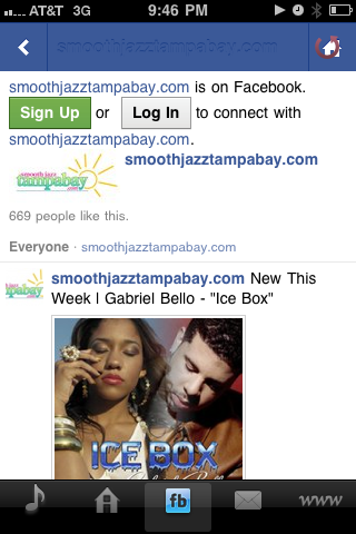 Smoothjazztampabay.com free app screenshot 4