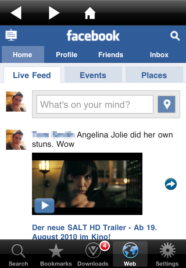 VideoGet for Facebook LITE - Video Player, Downloader & Download Manager free app screenshot 3