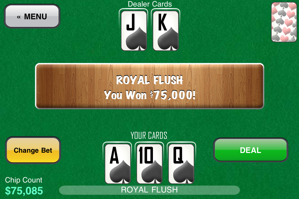 let it ride poker online free game