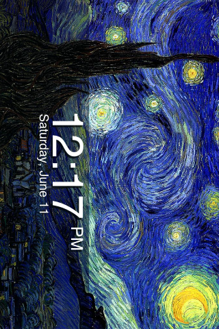 Art Clock Lite free app screenshot 1