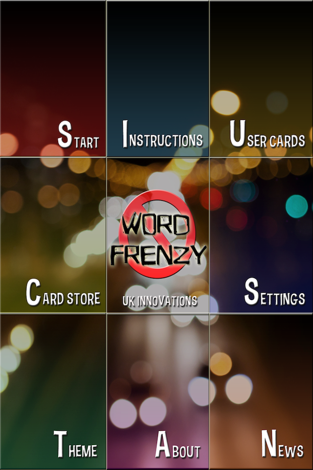 *Word Frenzy*