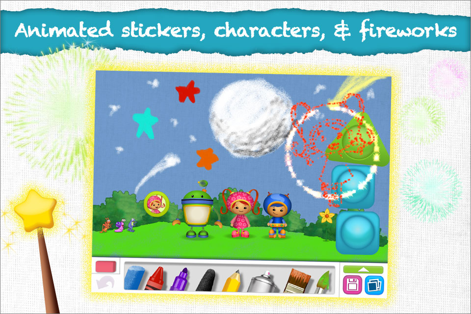 Nick Jr Draw & Play Education Kids Games Educational free app for