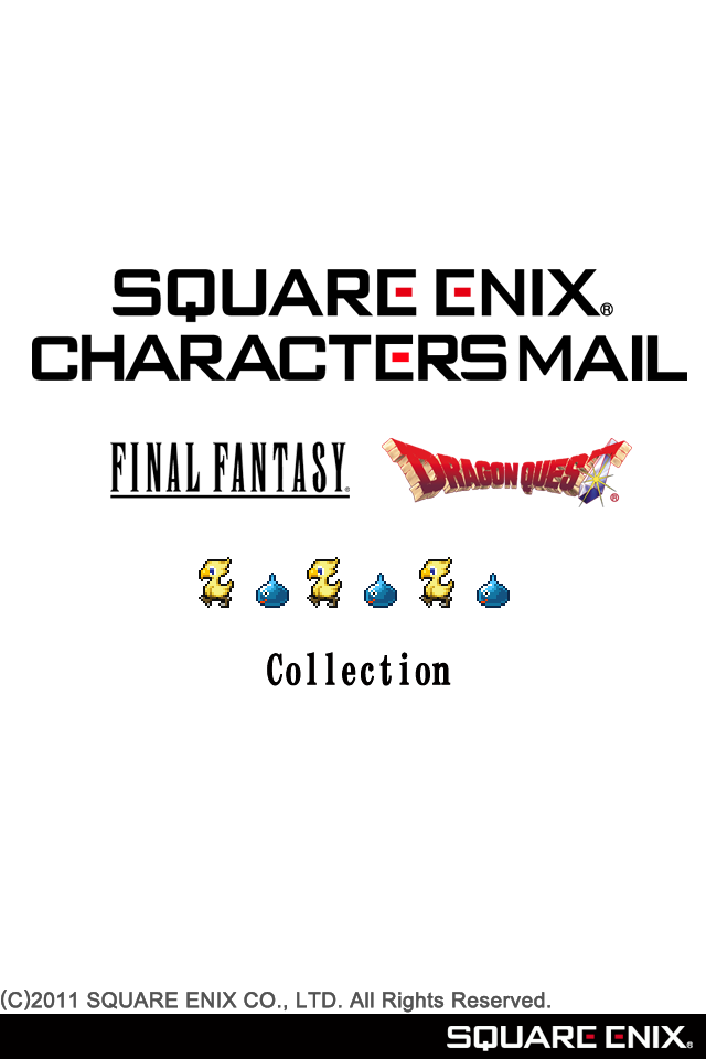 Square Enix Characters Mail ファイナルファンタジーやドラゴンクエストのデコメールが送れるスクエニのアプリ 今なら無料 Isuta イスタ おしゃれ かわいい しあわせ