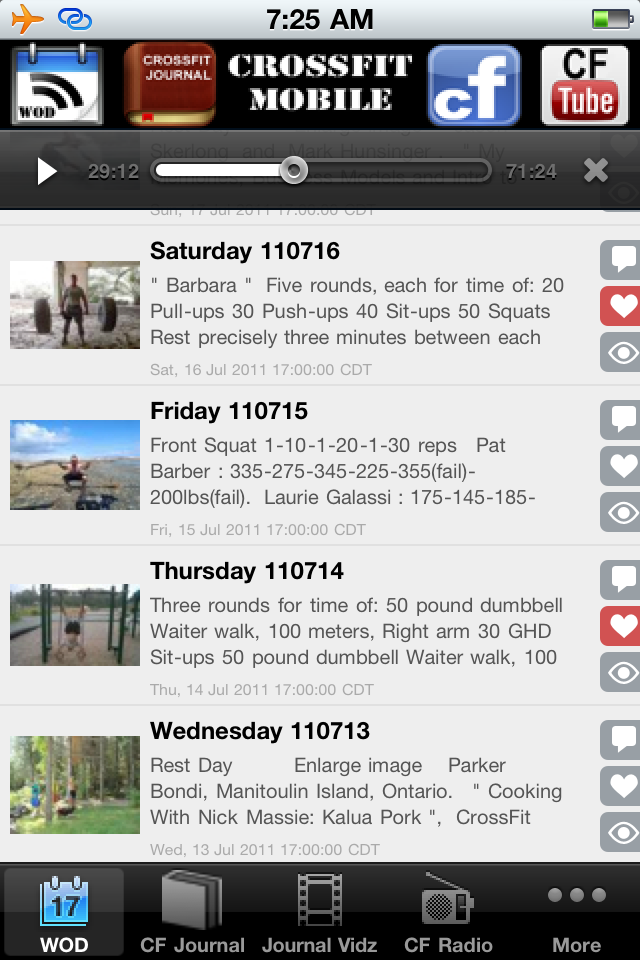 CrossFit Mobile free app screenshot 1