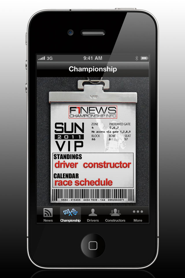 F1 News 2011 free app screenshot 4