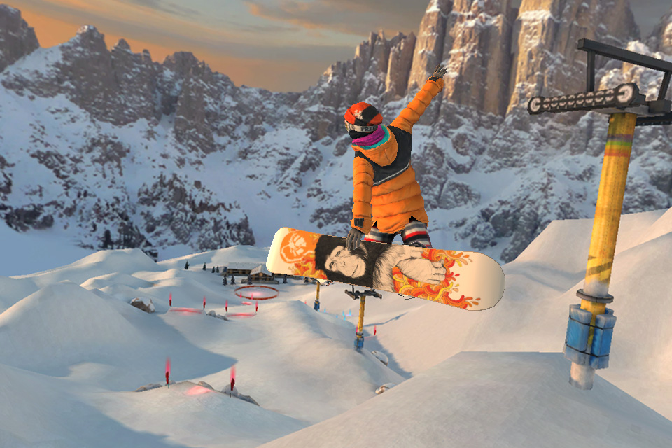 iPhone Oyun SummitX Snowboarding By Com2uS Inc. v1.0.1